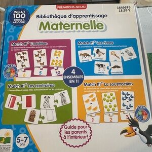 The Learning Journey Maternelle Match It! Learning Toy